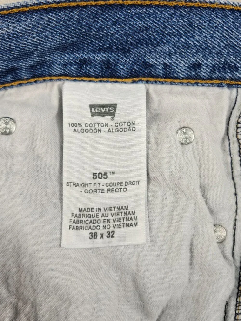 Levis levi’s 505